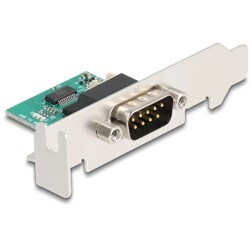 Śledź niskoprofilowy USB na RS-232 FTDI FT231XS 9-pin męski z przewodem 30cm Delock 90892
