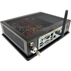 Komputer przemysłowy Atom D510 2GB 1xRS-485 3xRS-232 2xLAN SSD 64GB C02-J550-SD64-S-W