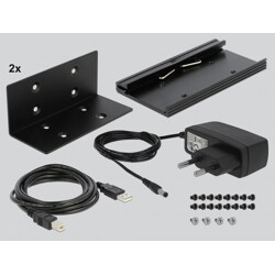 Hub USB 2.0 - 12x RS-232 z ochroną ESD 15kV na rozszerzony zakres temperatur Delock 64070