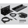 Hub USB 2.0 - 12x RS-232 z ochroną ESD 15kV na rozszerzony zakres temperatur Delock 64070