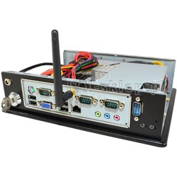 Komputer przemysłowy Atom D510 2GB 1xRS-485 3xRS-232 2xLAN SSD 64GB C02-J550-SD64-S-W