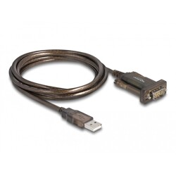 Adapter USB 2.0 Typ-A na szeregowy DB9 RS-232 Delock 64073