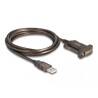Adapter USB 2.0 Typ-A na szeregowy DB9 RS-232 Delock 64073