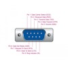 Adapter USB 2.0 Typ-A męski na RS-232 DB9 z rozszerzonym zakresem temperatur Delock 65840