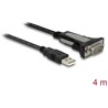 Adapter USB 2.0 na 1x COM RS-232 port 4m Delock 66323
