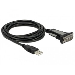 Adapter USB 2.0 na 1x COM RS-232 port 4m Delock 66323
