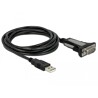 Adapter USB 2.0 na 1x COM RS-232 port 4m Delock 66323