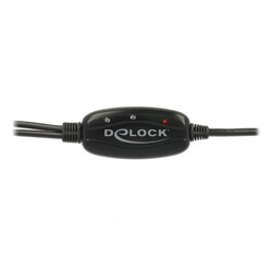 Adapter USB 2.0 Typ-A na 2x szeregowe DB9 RS-232 Delock 63466
