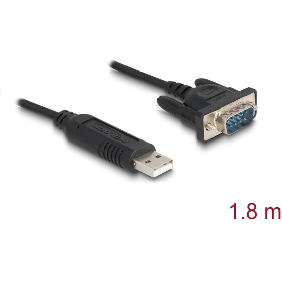 Adapter USB 2.0 na szeregowy RS-485 z zabezpieczeniem ESD 15kV Delock 66283