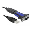 Adapter USB 2.0 Typ-A na 1x szeregowy RS-485 DB9 Delock 66280