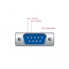 Adapter USB 2.0 Typ-A na 1x szeregowy RS-485 DB9 Delock 66280