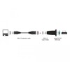 Adapter USB 2.0 Typ-A na męskie szeregowe RS-232 D-Sub 9pin z wkrętami Delock 61506