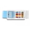 Adapter RS-232 DB9 męski na RS-232 RJ45 męski 1m Delock 63353