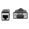 Adapter szeregowy przedłużający kabel z DB9 męskiego na RJ45 żeński Delock 63999