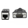 Adapter szeregowy przedłużający kabel z DB9 męskiego na RJ45 żeński Delock 63999