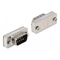 Adapter szeregowy RS-232/485/422 D-Sub 9pin męski loopback Delock 66828