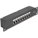 Panel krosowy 10" 8-portowy Cat.6 do łącznika Delock 43304