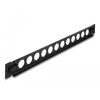 Panel krosowy 19&quot; D-type 12-portowy beznarzędziowy czarny Delock 66900