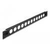 Panel krosowy 19&quot; D-type 12-portowy beznarzędziowy czarny Delock 66900
