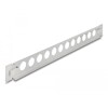 Panel krosowy 19&quot; D-type 12-portowy beznarzędziowy szary Delock 66902