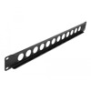 Panel krosowy 19&quot; D-type 12-portowy czarny Delock 86500