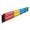 Panel krosowy 19&quot; 2U 48-portowy Cat.5e kolorowy Delock 66881