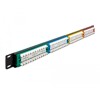 Panel krosowy 19&quot; 1U 24-portowy Cat.5e kolorowy Delock 66880