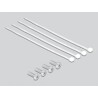 Panel krosowy 19" 1U 24-portowy Cat.5e kolorowy Delock 66880