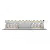 Panel krosowy 19&quot; 1U 16-portowy Cat.6A szary Delock 66877