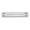 Panel krosowy Keystone 19&quot; 2U 48-portowy z listwą przeciwnaprężeniową szary Delock 66879