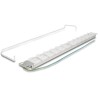 Panel krosowy Keystone 19" 24-portowy odchylany z odciążeniem Delock 67066