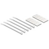 Panel krosowy Keystone 19&quot; 24-portowy odchylany z odciążeniem Delock 67066