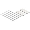 Panel krosowy Keystone 19" 24-portowy odchylany z odciążeniem Delock 67066