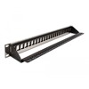 Krosownica Keystone 19&quot; 24-portowa czarna Delock 66865