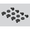 Krosownica Keystone 19&quot; 2U D-type 24-portowa czarna Delock 66837