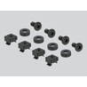 Krosownica Keystone 19" 2U D-type 24-portowa czarna Delock 66837