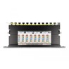 Panel krosowy 10" 0,5U 8-portowy Cat.6A czarny Delock 66870