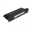 Panel krosowy 10" 1U 8-portowy Cat.6A czarny Delock 66872
