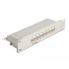 Panel krosowy 10&quot; 1U 8-portowy Cat.6A szary Delock 66873