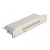 Panel krosowy 10" 1U 8-portowy Cat.6A szary Delock 66873