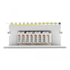 Panel krosowy 10&quot; 1U 8-portowy Cat.6A szary Delock 66873
