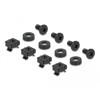 Krosownica Keystone 10&quot; D-type 10-portowa czarna Delock 66676