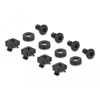 Krosownica Keystone 10&quot; D-type 10-portowa czarna Delock 66676
