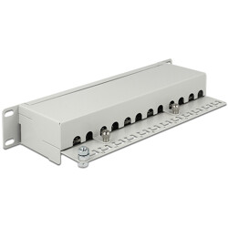 Panel krosowy 10" 12-portowy Cat.6 szary Delock 43299