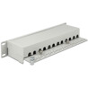 Panel krosowy 10" 12-portowy Cat.6 szary Delock 43299