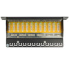 Panel krosowy 10&quot; 12-portowy Cat.6 szary Delock 43299