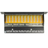 Panel krosowy 10" 12-portowy Cat.6 szary Delock 43299