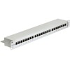 Panel krosowy 19&quot; 1U 24-portowy Cat.6 szary Delock 43300