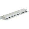 Panel krosowy 19" 1U 24-portowy Cat.6 szary Delock 43300