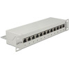 Panel krosowy 10&quot; 12-portowy Cat.6A szary Delock 43308